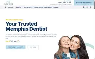 Walnut Grove Dental Group website