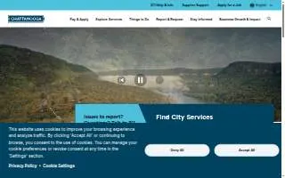 Chattanooga Tent & Event Solutions website