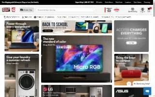 Electronic Express of Middle Valley website