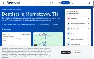 Aspen Dental - Morristown website