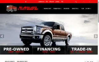 Mt Juliet Auto & Fleet Group Inc website