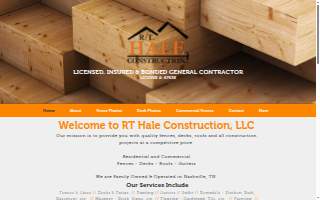 RT Hale Construction, LLC - Fence, Deck and Roofing