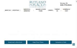 Rutland Place Senior Living