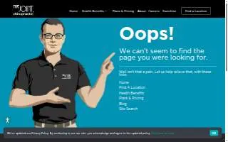 The Joint Chiropractic of Mount Juliet website
