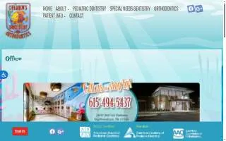 Children's Dentistry and Orthodontics of Murfreesboro website