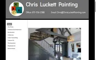 Chris Luckett Painting website