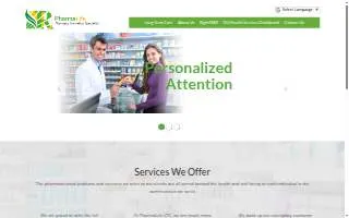 Pharmalife Community Pharmacy website