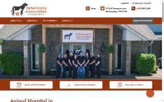 Veterinary Associates of Murfreesboro website