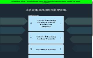 15th Avenue North Learning Academy, LLC