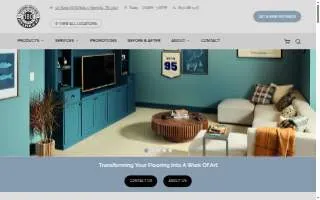 180 Degree Floors website