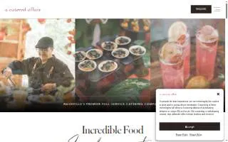 A Catered Affair of Nashville website