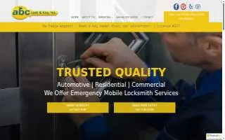 ABC Lock & Key Inc website