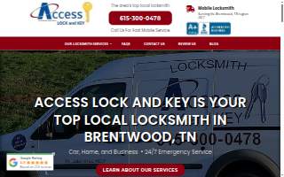 Access Lock and Key