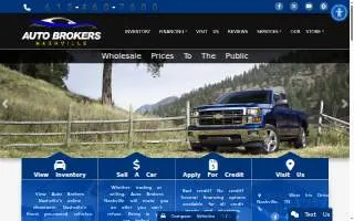 Auto Brokers Nashville website
