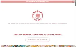 Baked on 8th website