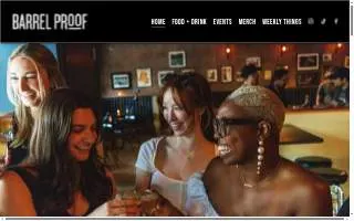 Barrel Proof website