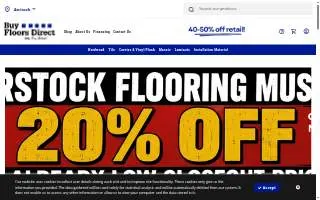 Buy Floors Direct website