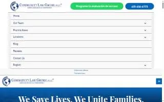 Community Law Group PLLC of Nashville website