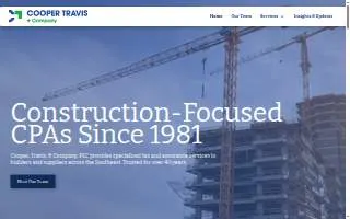 Cooper, Travis & Company PLC website