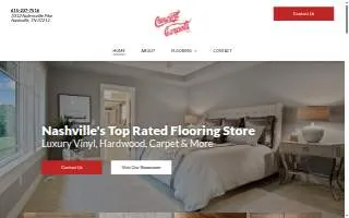 Crescent Carpets website