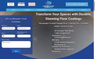 Garage Floor Coating TN- concrete coating