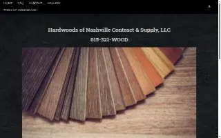 Hardwoods of Nashville website