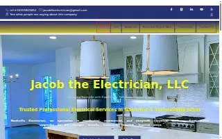 Jacob The Electrician website