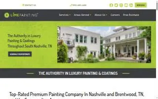 LIME Painting of South Nashville website