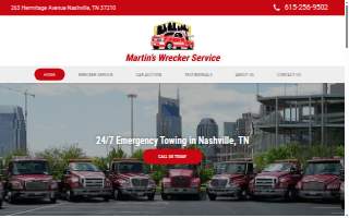 Martin's wrecker Service