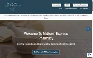 Midtown Express Pharmacy website