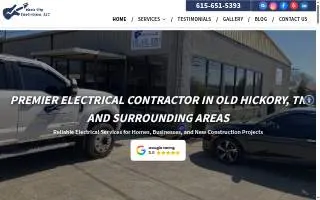 Music City Electricians, LLC website