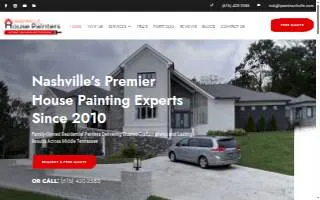Nashville House Painters website