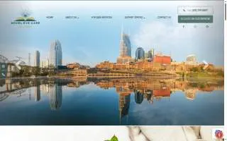 Novel Eye Care website