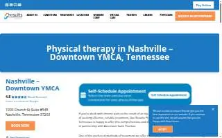 Results Physiotherapy Nashville, Tennessee - Downtown YMCA website