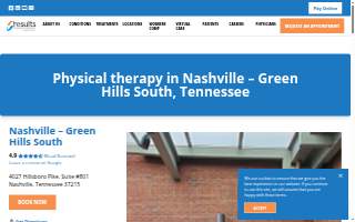 Results Physiotherapy Nashville, Tennessee - Green Hills South
