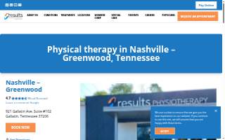 Results Physiotherapy Nashville, Tennessee - Greenwood