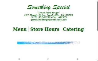 Something Special of Nashville website
