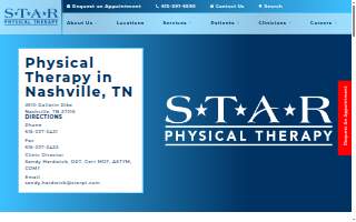 STAR Physical Therapy Nashville, Tennessee - East Nashville