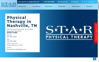 STAR Physical Therapy Nashville, Tennessee - Green Hills