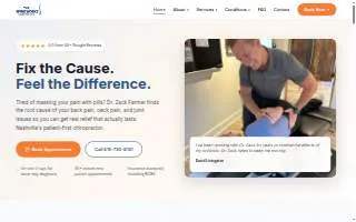 The Spine Works Chiropractic website