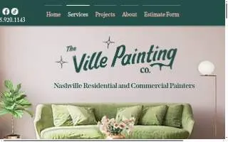 The Ville Painting Co, LLC website