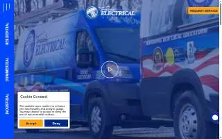 Travis Electrical Service of Nashville website