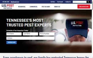 U.S. Pest Protection of Nashville website