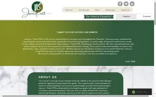 James L Knott CPA of Nolensville website