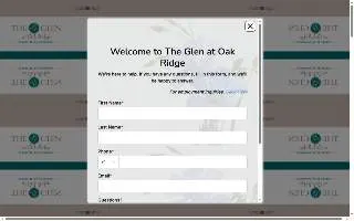 The Glen at Oak Ridge website
