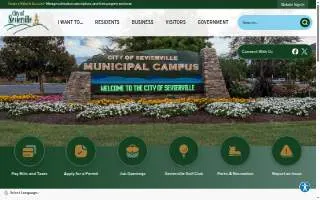 Sevierville Heating and Air, LLC website