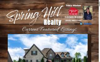 Tracy Minton, Spring Hill Realty in Middle Tennessee