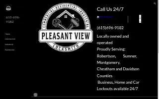 PleasantView Locksmith website