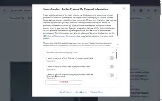 London's Restaurant and Bar website