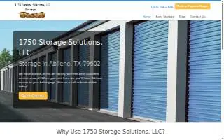 1750 Storage Solutions, LLC website